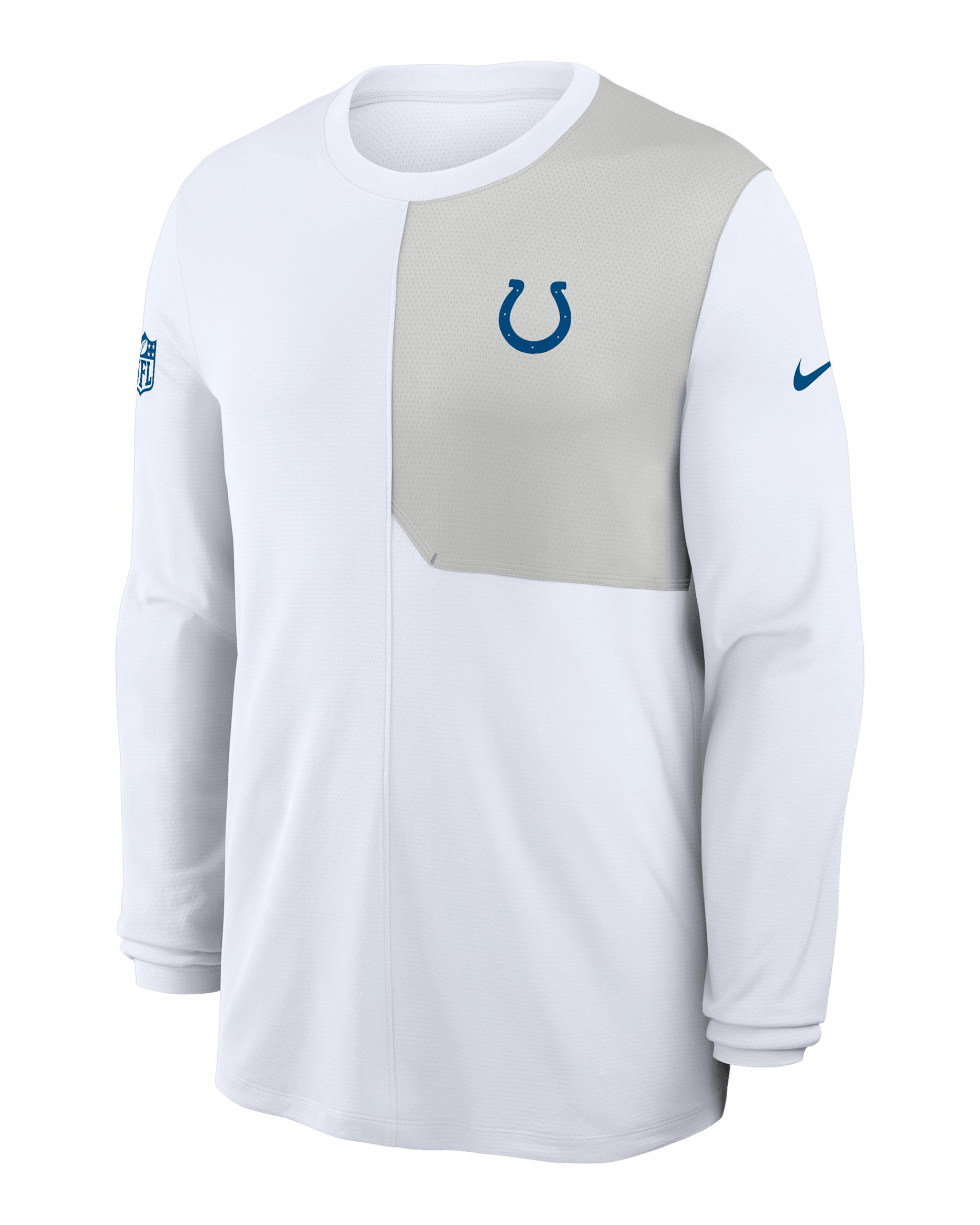 NIKE Indianapolis Colts オフィシャル ジャージ Men's Nike Royal Indianapolis Colts Sideline Coach Chevron Lockup